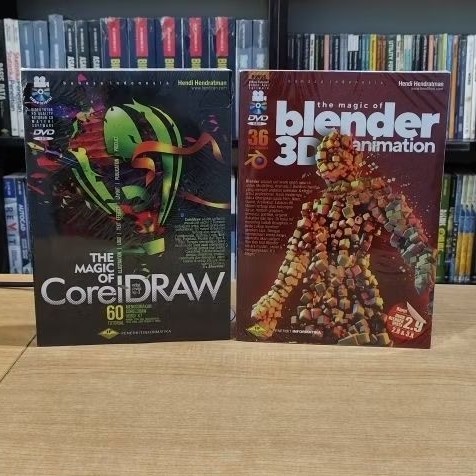 THE MAGIG OF CORELDRAW และ MAGIG OF BLENDER 3D ANIMATION