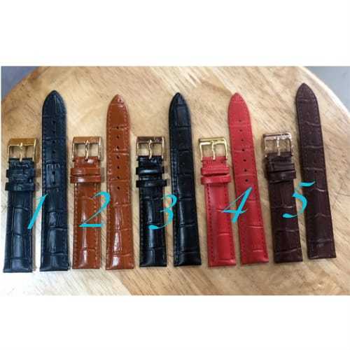 ALEXANDER CHRISTIE AC LOGO สายนาฬิกาหนัง SIZE 18