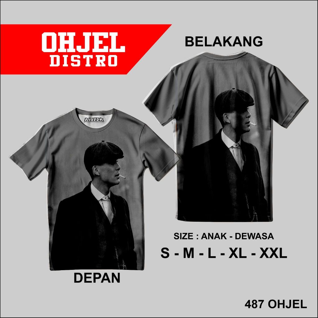 เสื้อยืด DISTRO | เย็น | THOMAS SHELBY |