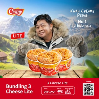 CIOMY - Beli 3 Lebih Hemat Cuanki Rasa Ayam Keju Pedas Creamy Cup Lite
