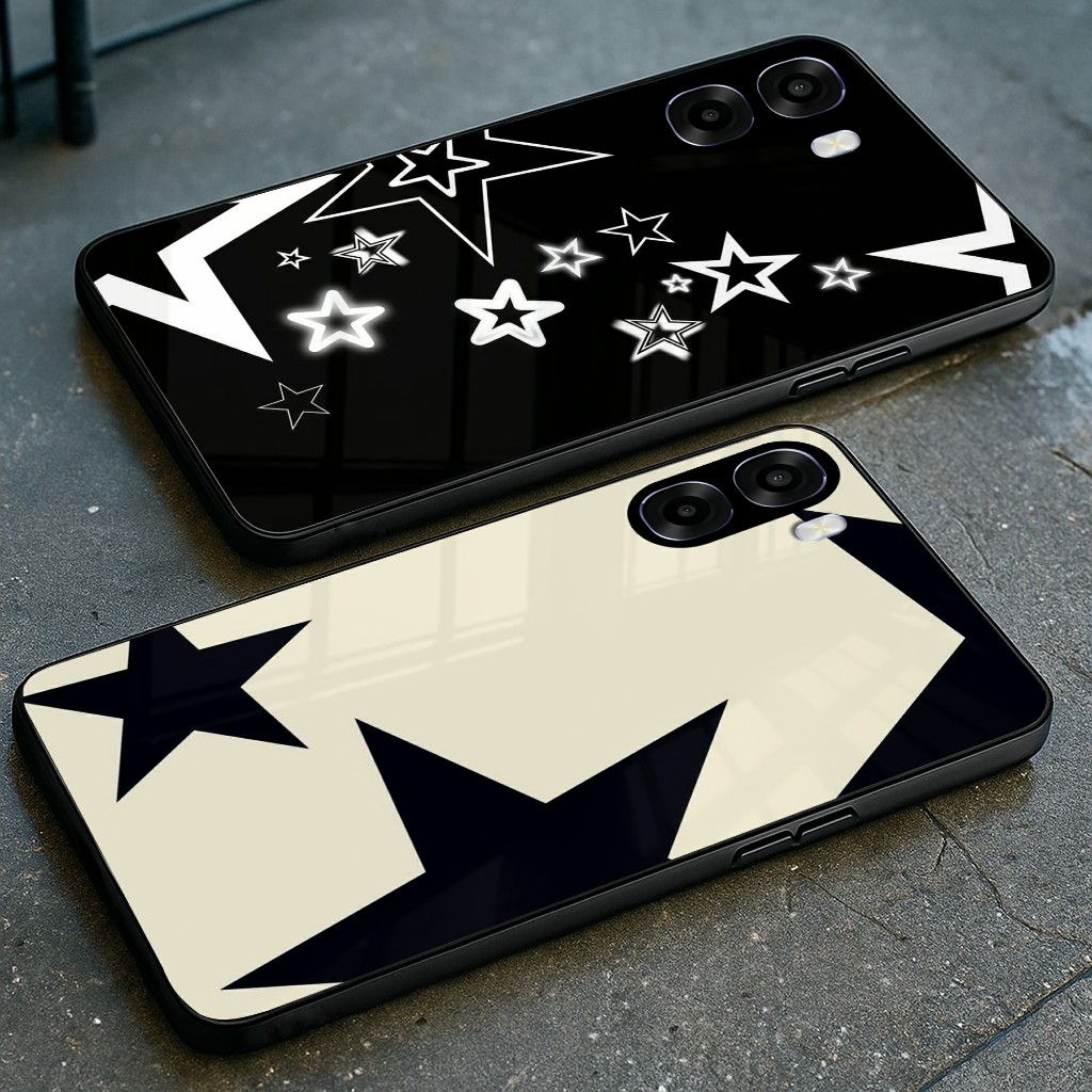 HP OPPO A6X 4G 5G Glass Softcase - OPPO A6X 4G 5G Phone Case Cool Motif Case - เคส OPPO (U 621)