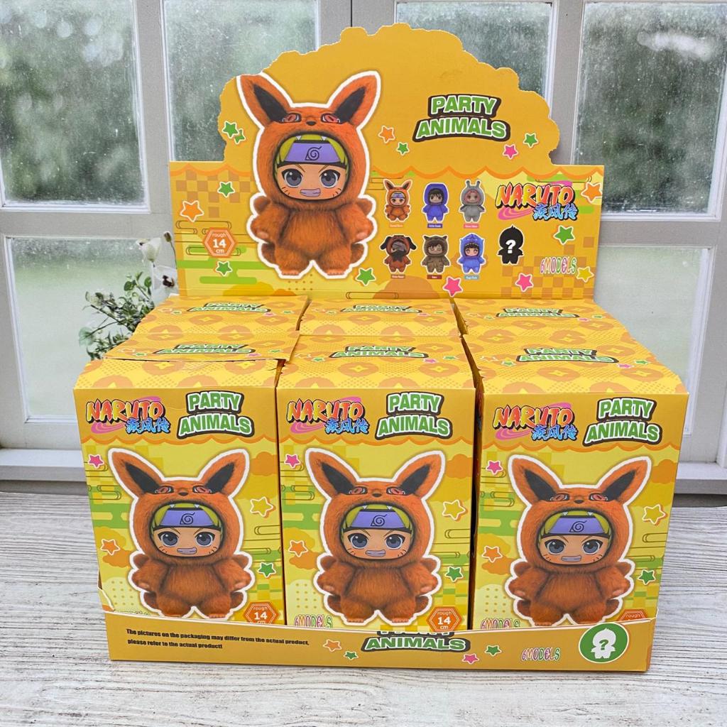 Mystery Blind Box Naruto Custom Party Animals sakura sasuke kakashi Animal Costume Collection