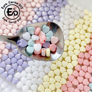(50ชิ้น) รักหวานลูกปัดอะคริลิควัสดุเครื่องประดับมือ ทําเอง