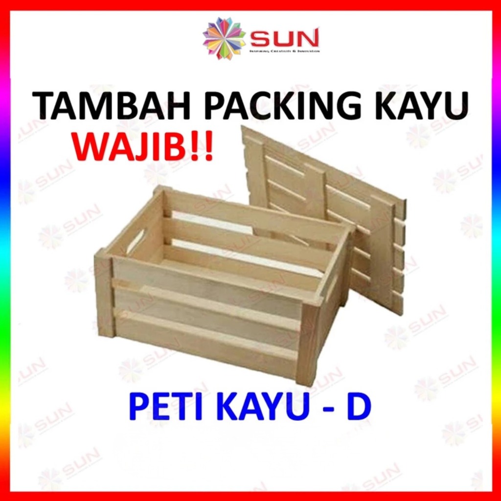 MESIN ลังไม้เพิ่มเติม Packing Type D - สําหรับ Jinka Jkxl Pro V 1351 เครื่องตัดสติกเกอร์