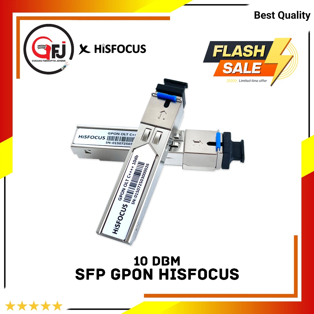 SFP OLT GPON C++++ 10 dBm HISFOCUS ต้นฉบับ