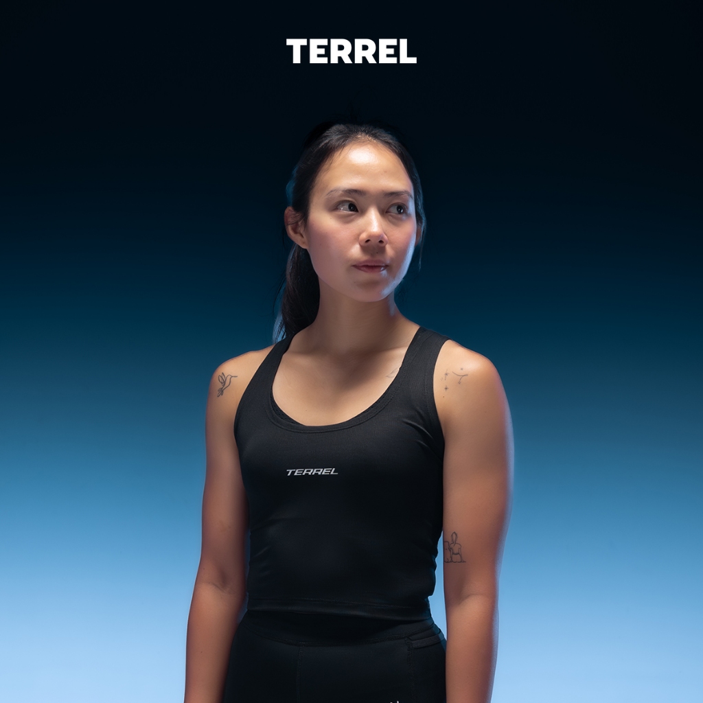 Terrerl Thunderclap Resonance Crop Tanktop ผู้หญิง