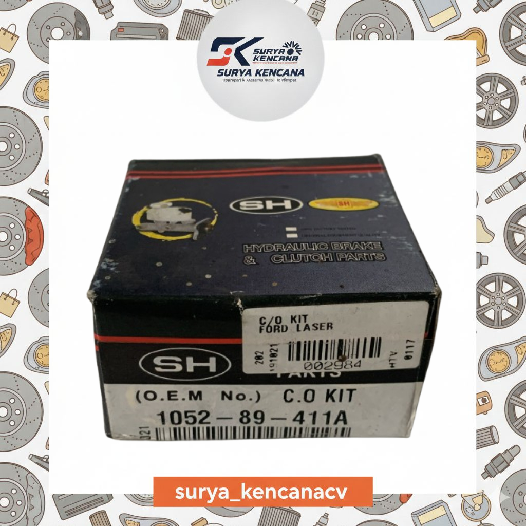 CLUTCH OPERATING C/O KIT FORD LASER ORIGINAL SH 1052-89-411A 002984
