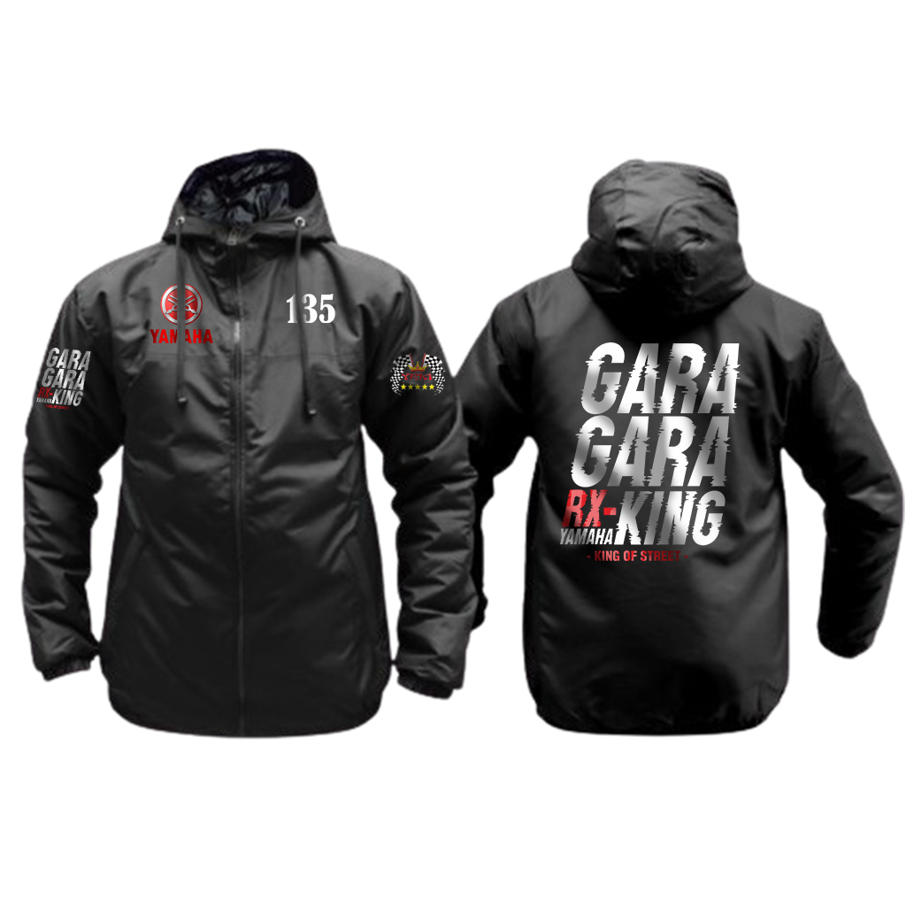 เสื้อแจ็คเก็ต Gara Gara RX YAMAHA - KING ร่มชูชีพแบบหนา Cool เสื้อแจ็คเก็ตมอเตอร์ไซค์รุ่นใหม่ล่าสุดส