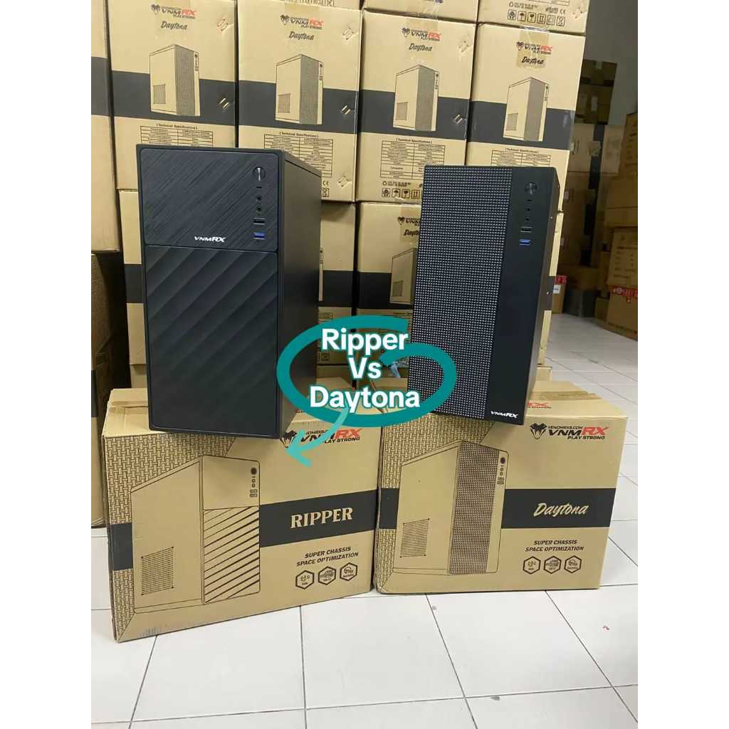 ปลอก + PSU Venom RX Ripper / Daytona – PC Case Office Gaming Budget Airflow Good