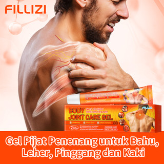 Fillizi Body Gel FILLIZI Gel Pijat Relaksasi Bahu Leher Pinggang Kaki  Herbal Tenangkan Sendi-Obat Bahu Beku - Nyeri Sendi Bahu Lengan Atas Sulit Di Gerakan