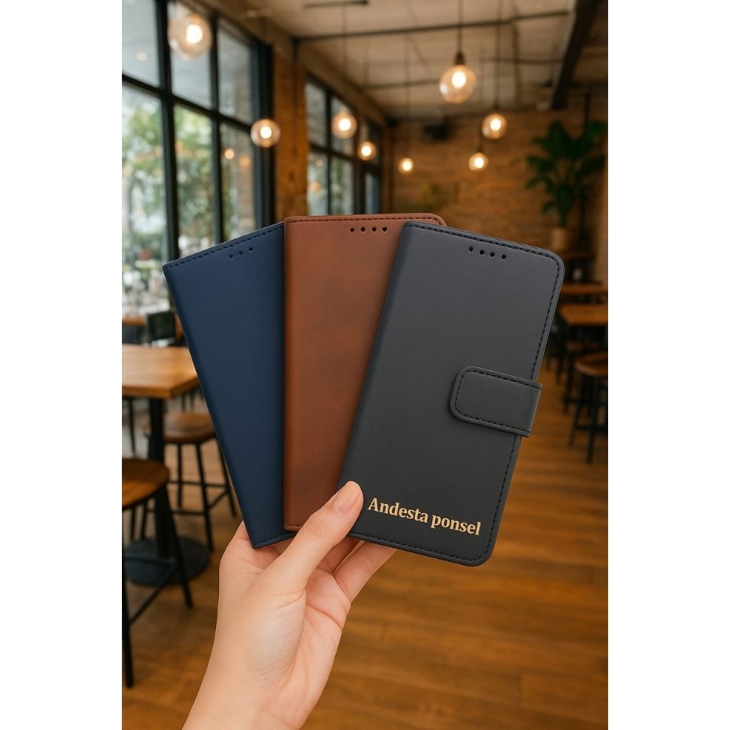 102.REGULAR WALLET CASE REALME 8 PRO 8I C11 2021 C12 C20 C30 C31 C51 C53 C55 C63