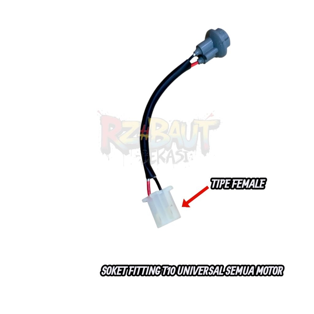 ชายซ็อกเก็ต FITTING SEN_SKET FITTING SEN ชาย T10_FITING LAMPU SENJA SEN T10