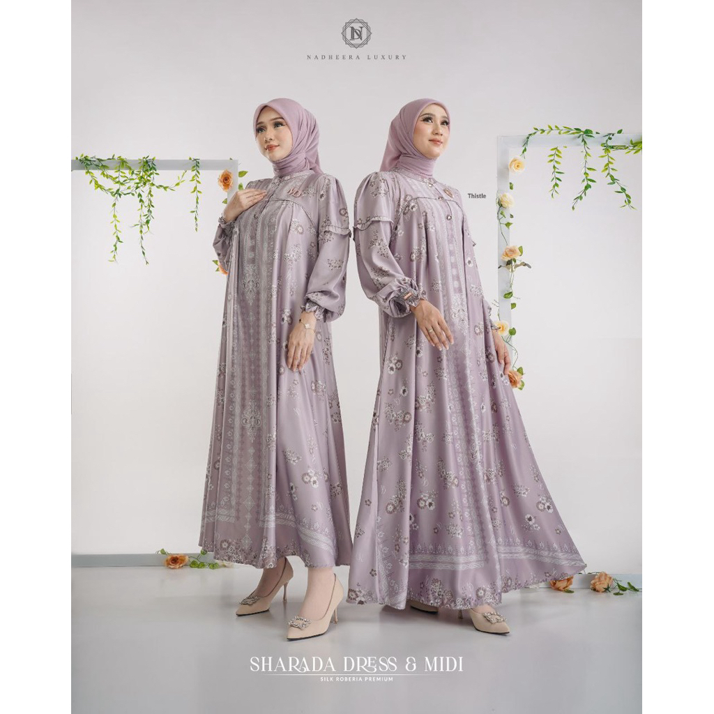 Sharada Midi & Dress โดย Nadheera Luxury Sharada Dress Nadheera Luxury Gamis Nadheera Luxury