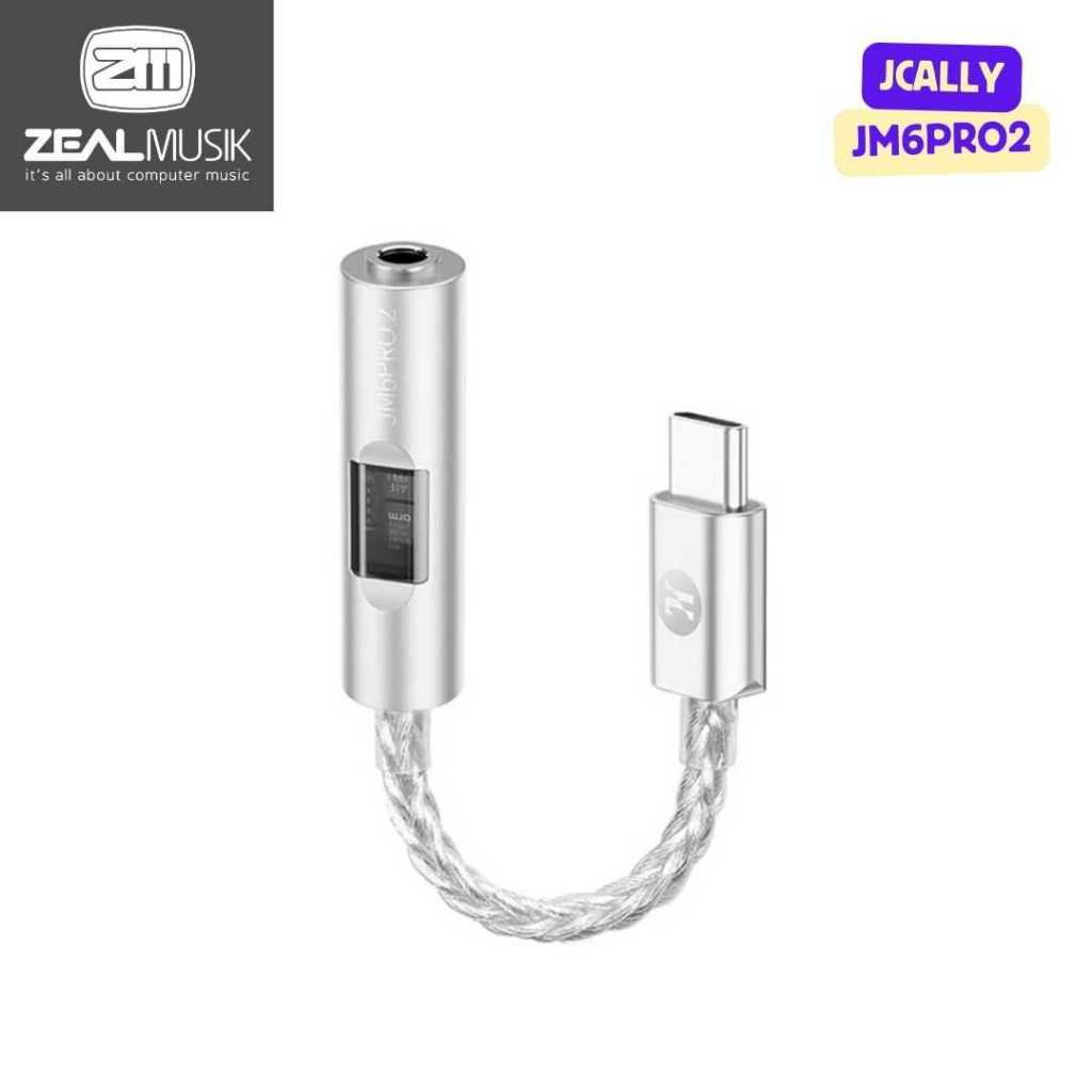 JCALLY JM6PRO2 / JM6 PRO 2 - CX3193 อะแดปเตอร์ดองเกิลแบบพกพา USB DAC / AMP - Zeal Music Jogja