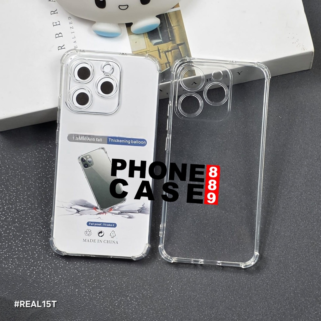 REALME 15T CASE CLEAR AIRBAG ANTI CRACK CASE BENING REALME 15T (AB-01)