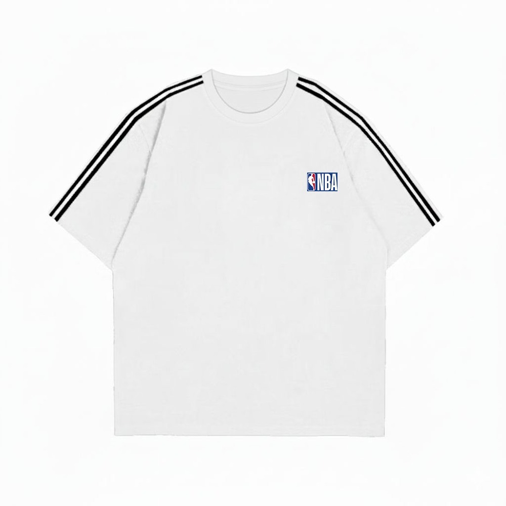 PLATINUM WORLD เสื้อยืด 9X-N-BA Black Stripe คุณภาพระดับพรีเมียมโดย Worthclothing A4