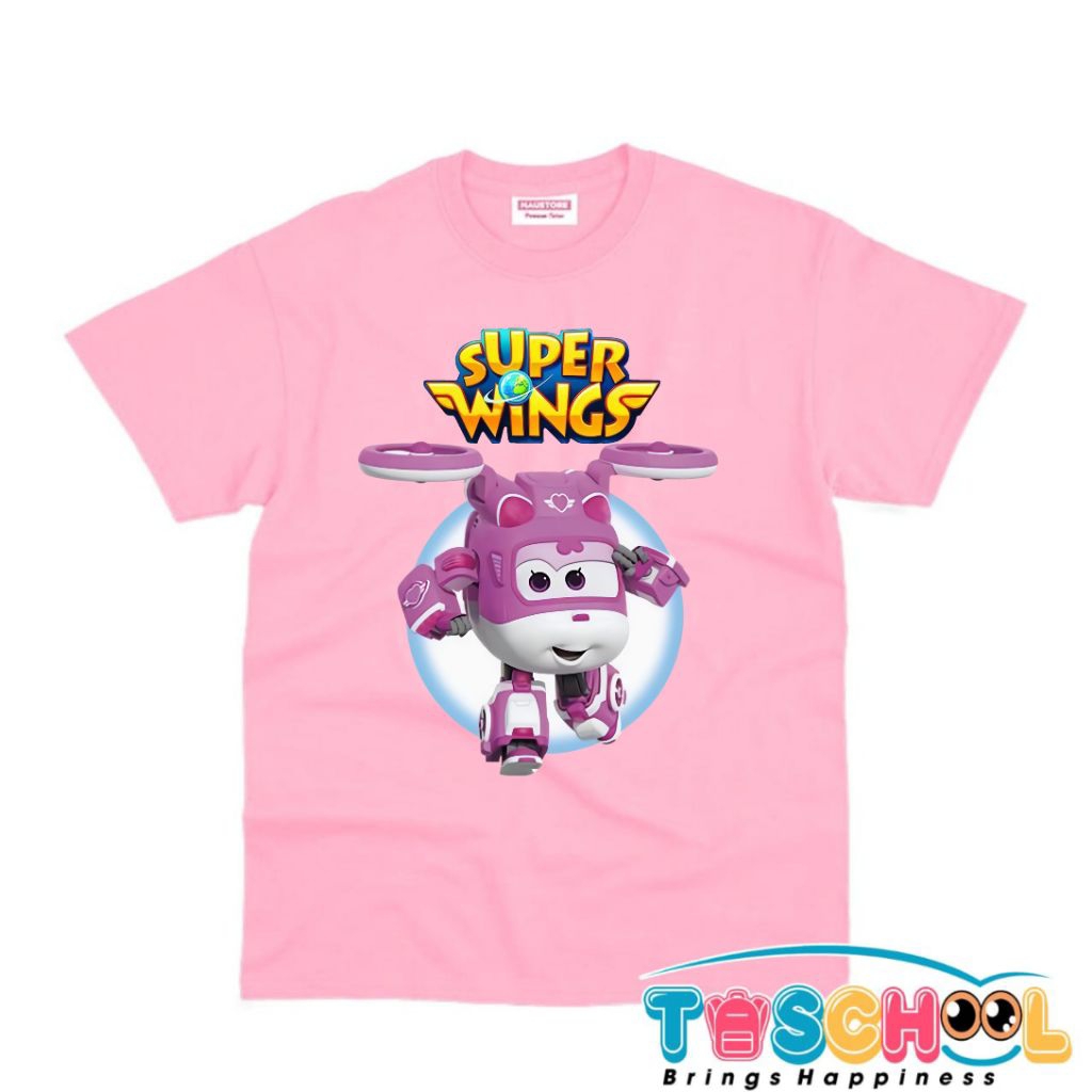 เสื้อผ้าเด็ก DIZZY SUPER WINGS DIZZY CHILDRENS เสื้อยืด