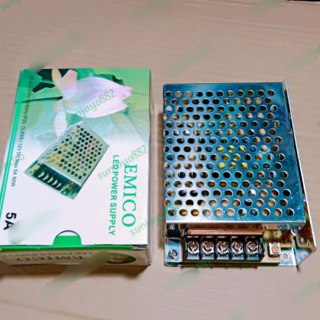 EMICO 12V 5 CAMPERE NET POWER SUPPLY TRAVO