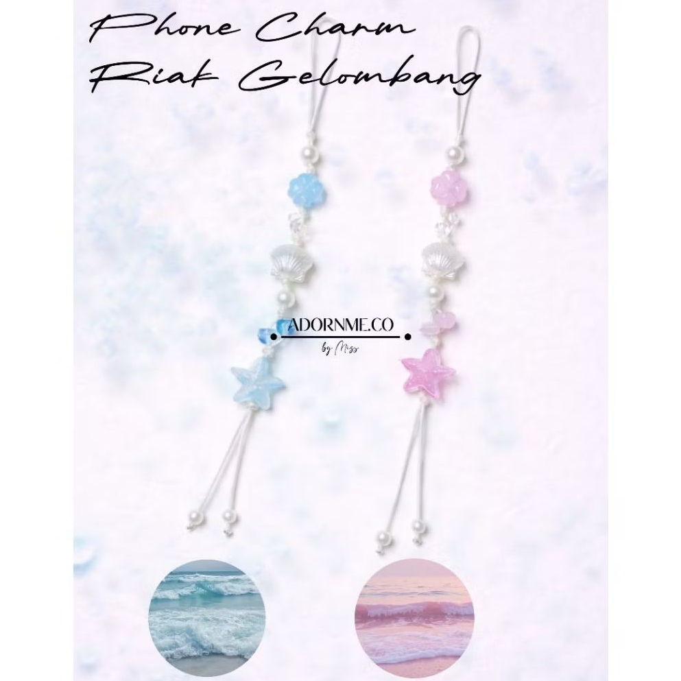 Phone Charm/Bag Charm Mini Wave Ripples โดย Adirnme