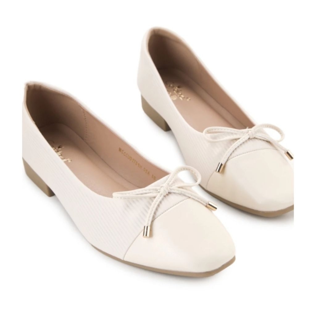 Cardinal Flatshoes Ella 3 WCNCHCU01751H 05A ครีมรองเท้าผู้หญิงดั้งเดิม