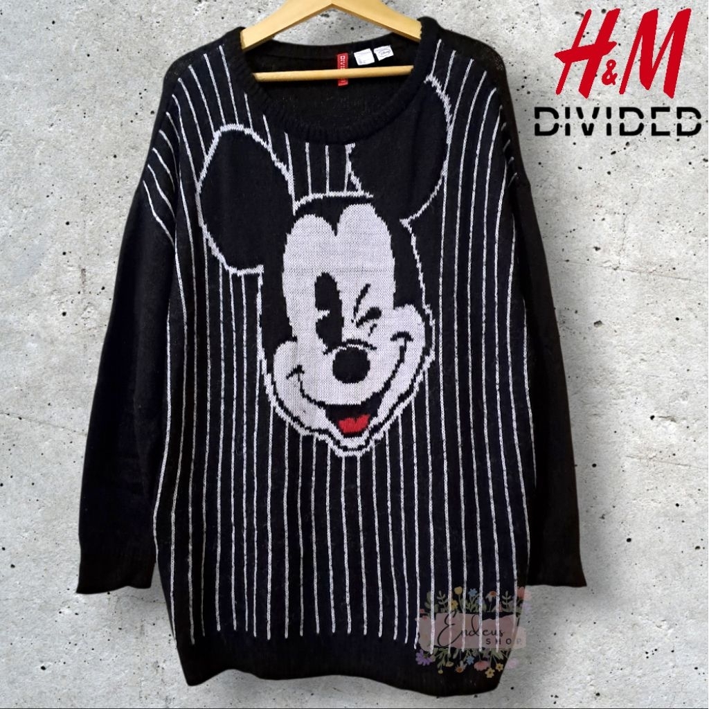 DIVIDED เสื้อสเวตเตอร์ผู้หญิง WOOL KNIT BY H&M SIZE 2XL