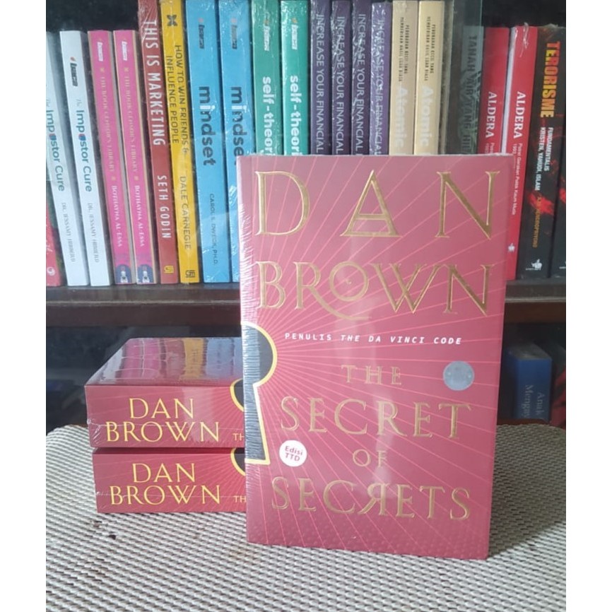 THE SECRET OF SECRETS AND BROWN Mizan สํานักพิมพ์ การแปลอินโดนีเซีย