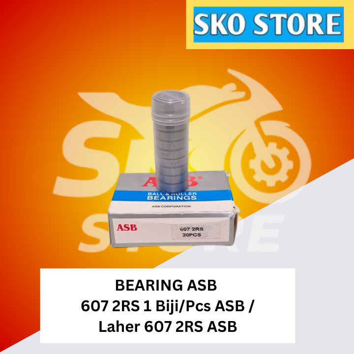 แบริ่ง 607 2RS 1 ชิ้น/ชิ้น ASB /Laher 607 2RS ASB