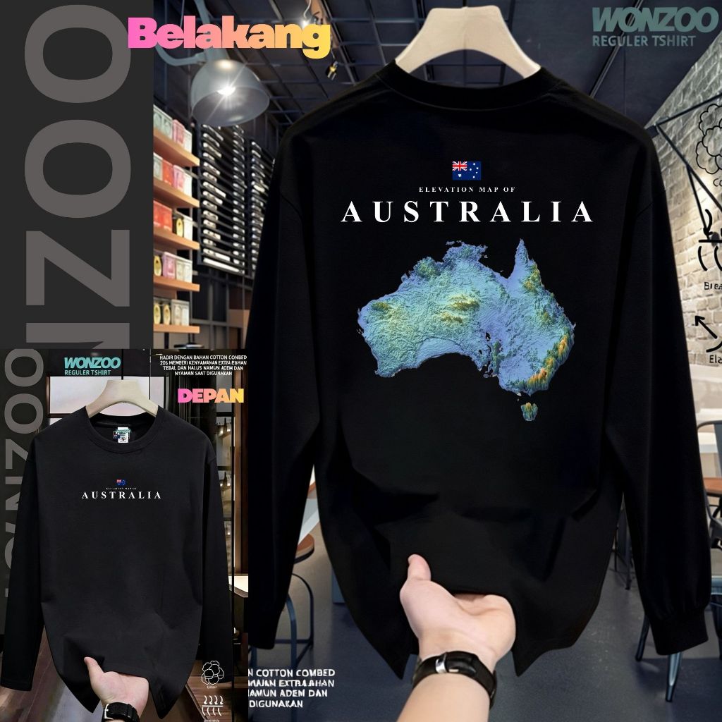 เสื้อยืด BY SYDNEY AUSTRALIA - AUSTRALIA SOUVENIR