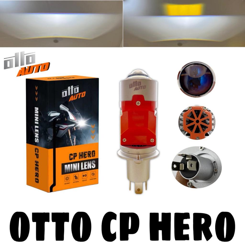 OTTO CP-HERO MINI LENS SOCKET H4 HEADLAMP