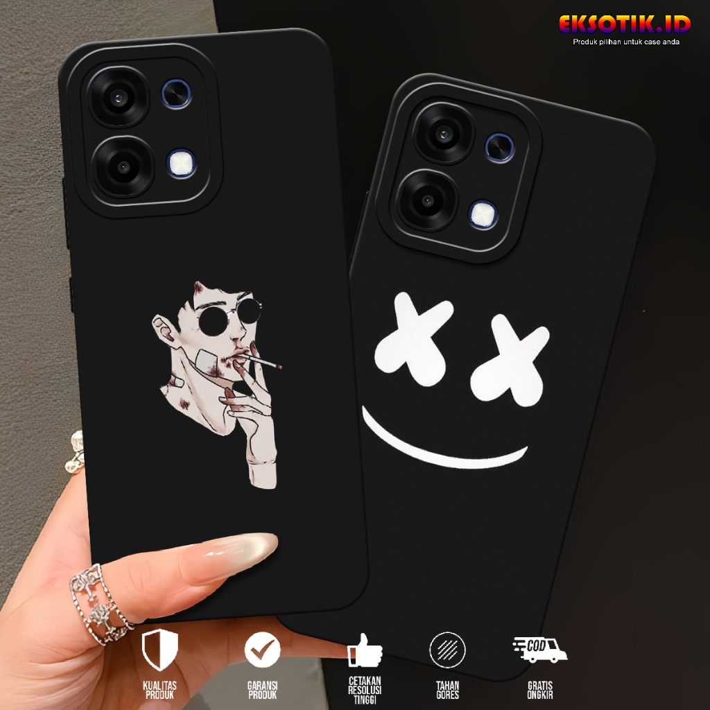 เคส OPPO A6 PRO - เคสโทรศัพท์ OPPO A6 PRO - เคสแฟชั่นล่าสุด - เคส OPPO A6 PRO - Cool Cute Motif - เค