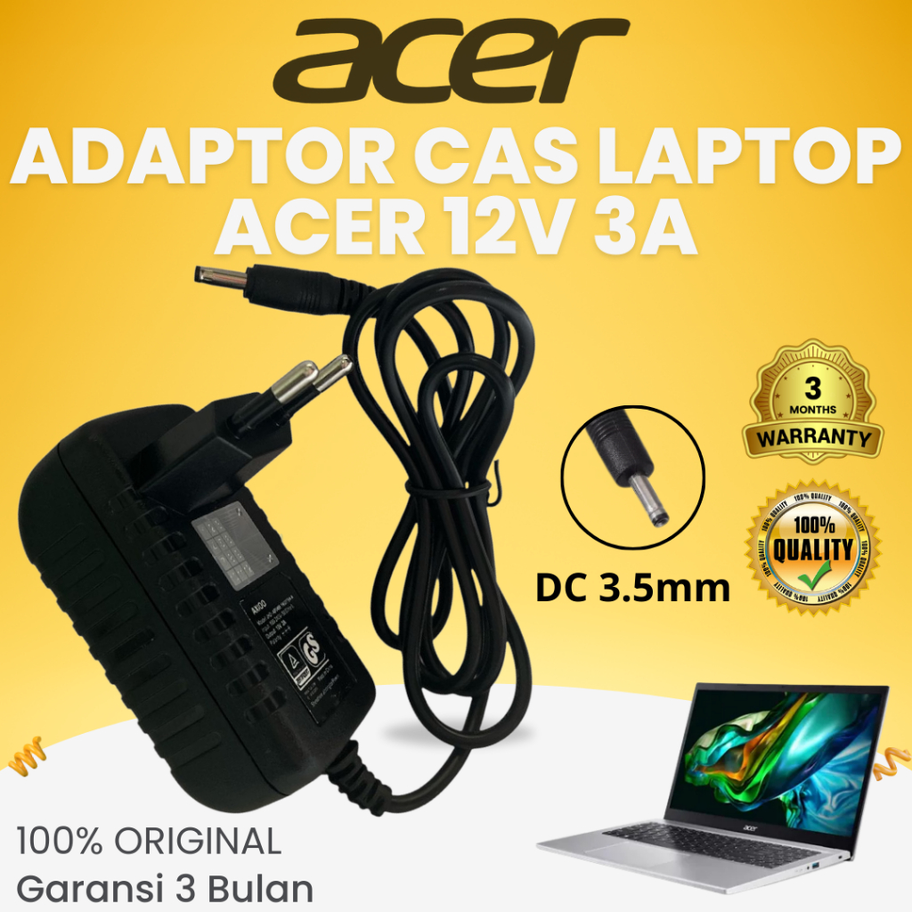 ACER ASPIRE LITE 14 แท่นชาร์จแล็ปท็อป | ACER SERIES 12V 3A รับประกัน 3 เดือน