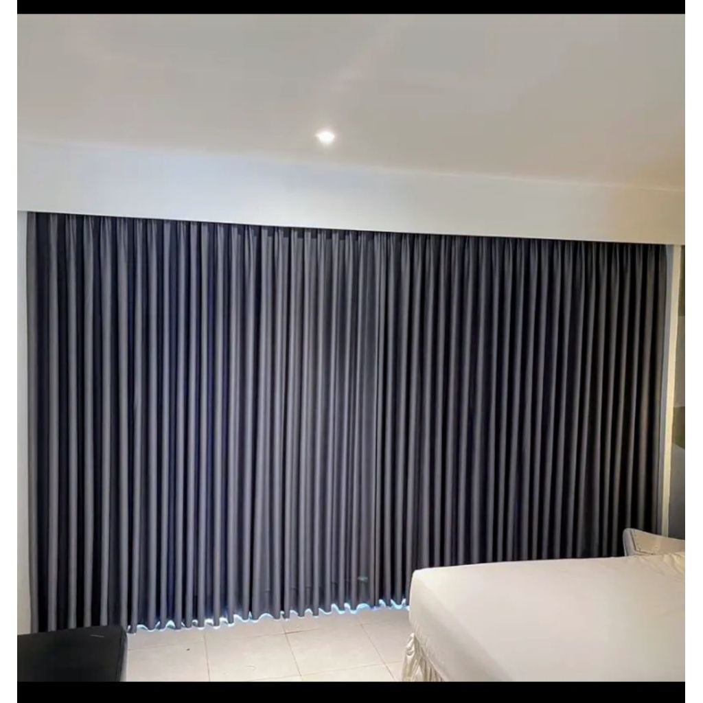 3เมตรผ้าม่าน3เมตรกว้าง12คลื่นห้องนั่งเล่นผ้าม่านหน้าต่าง2เมตร3x3เมตรผ้าม่าน2.5เมตรยาวประตูพรีเมี่ยมห