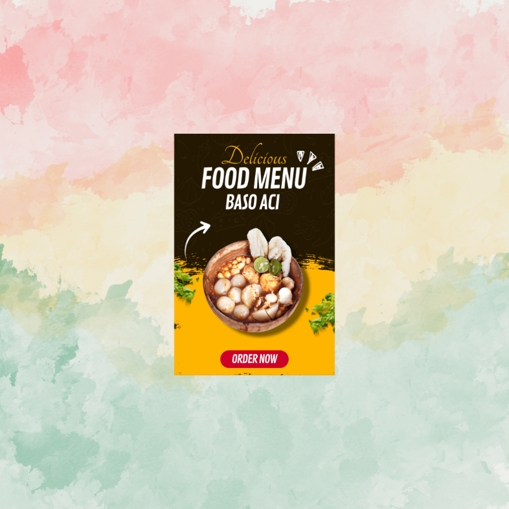 Adrikni_store MDF Wall Decor Menu Board - โปสเตอร์โปรโมชั่นร้านอาหาร