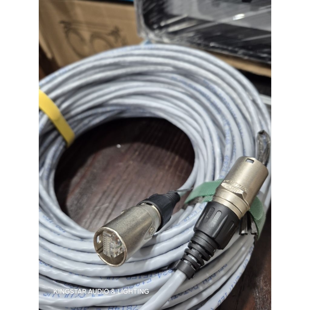 7 เมตร Lan Cable Mixer Midas Cat 6 Belden Neutrik RJ45 Behringer X32 M32R Digital Snake Box DL32 S32