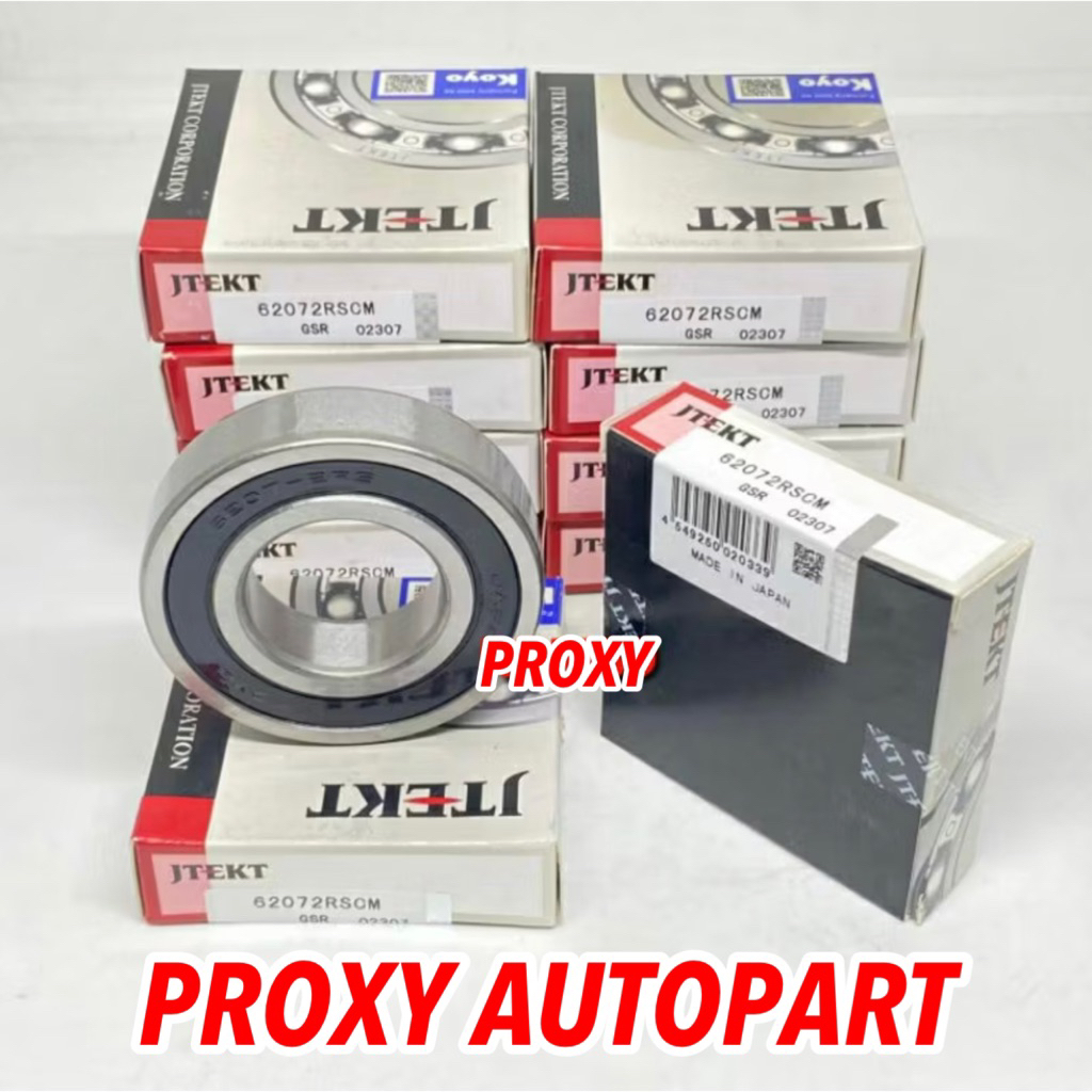Lahar Bearing 6207 2RS KOYO ORIGINAL - PROXY AUTOPART