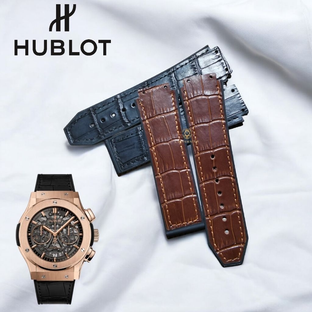 Hublot Geneve Croco รูปแบบสายนาฬิกาหนัง Hublot Geneve Strap