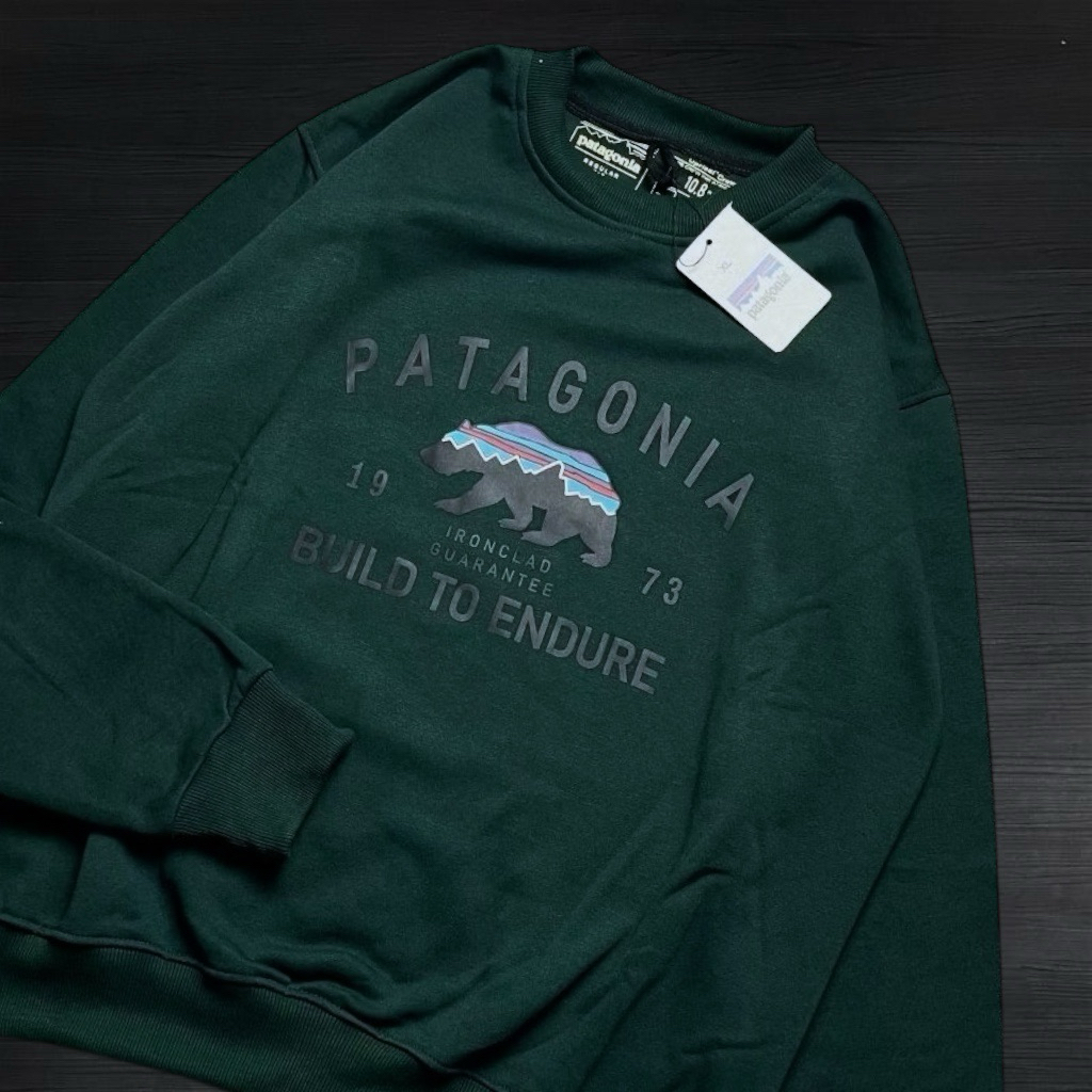 เสื้อกันหนาว Patagonia คอกลม Patagonia คอกลม Patagonia สําหรับผู้ชาย