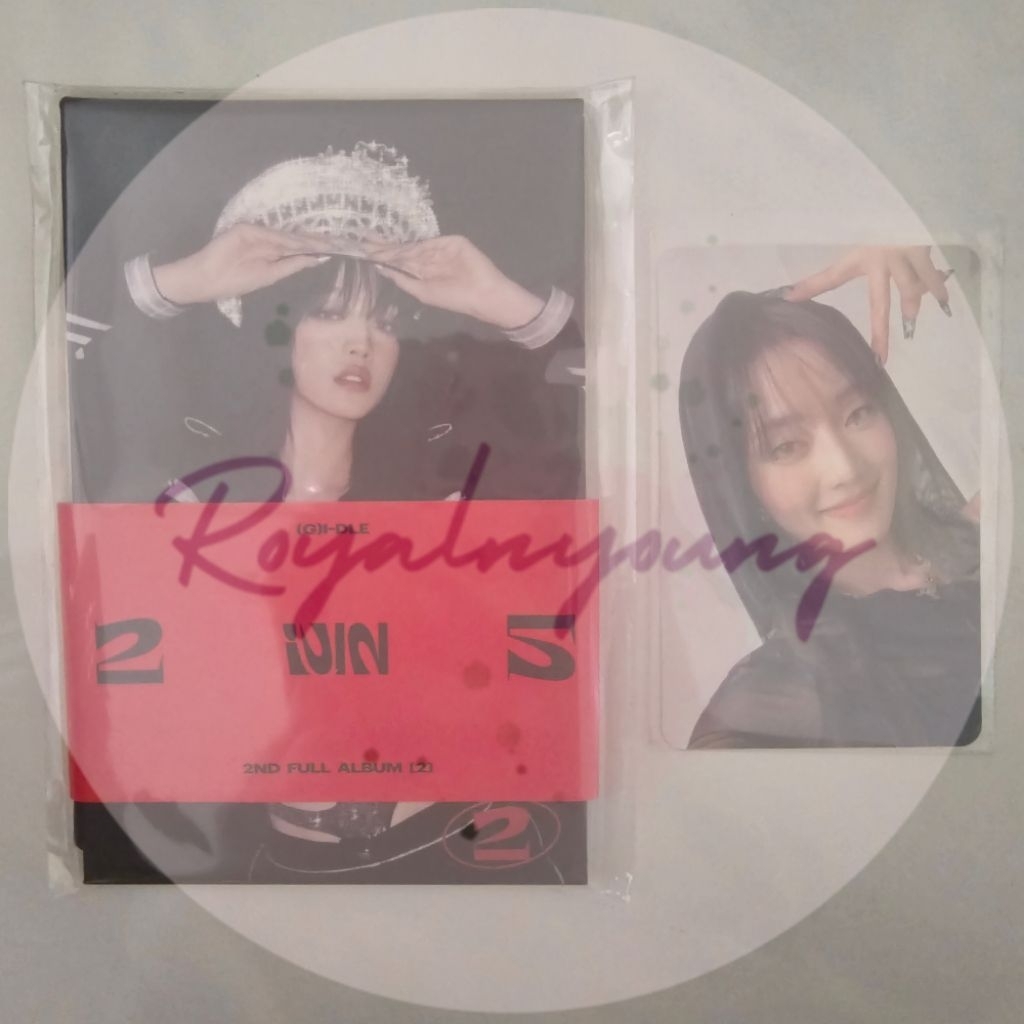 ALBUM GIDLE (G)I-DLE IDLE - 2 (เพลง POCAALBUM POCA ALBUM ver.) มินนี่ เมคอัพสตาร์