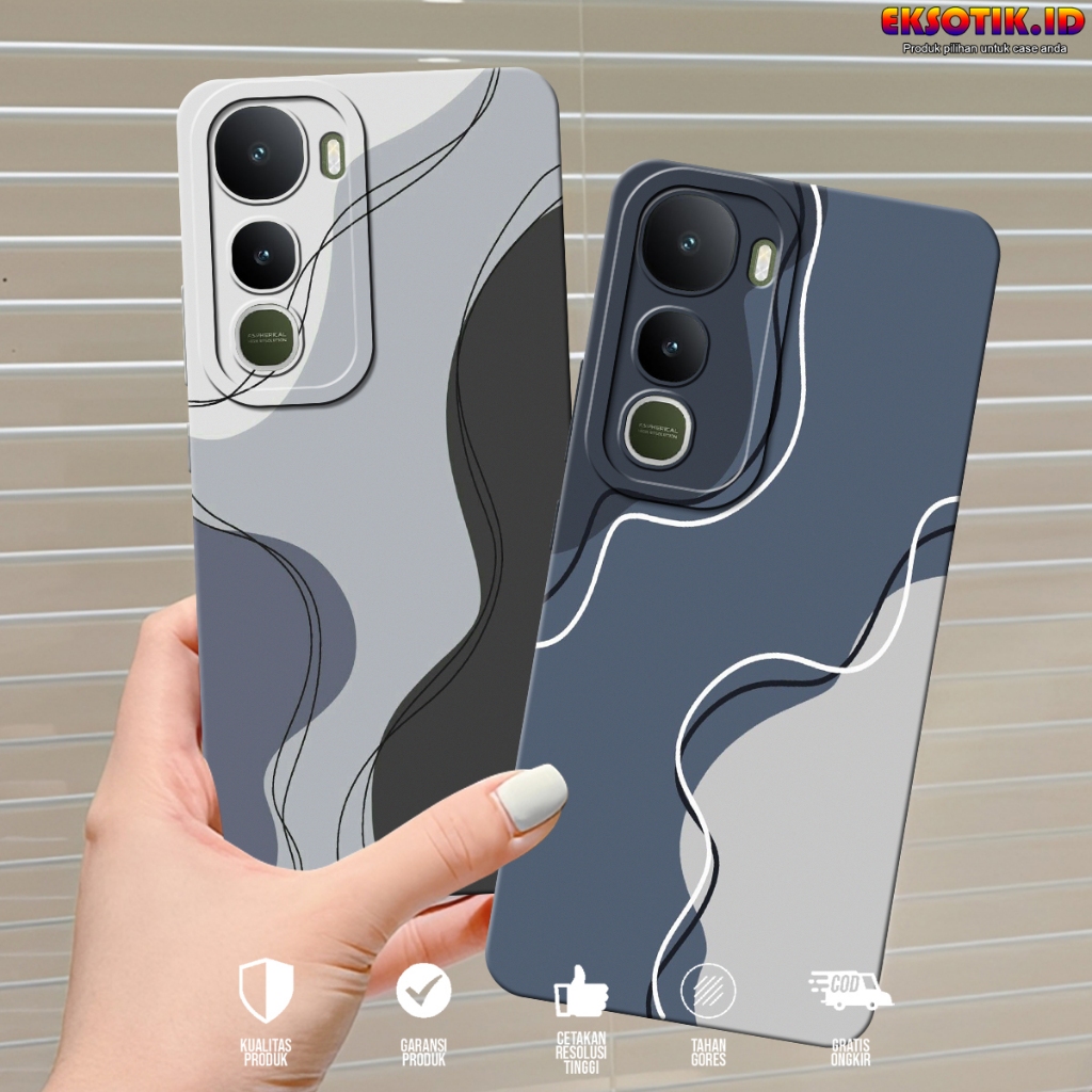 เคส VIVO Y400 - เคสโทรศัพท์ VIVO Y400 - เคสแฟชั่นล่าสุด - VIVO Y400 Silicone - Cool Cute Motif - เคส
