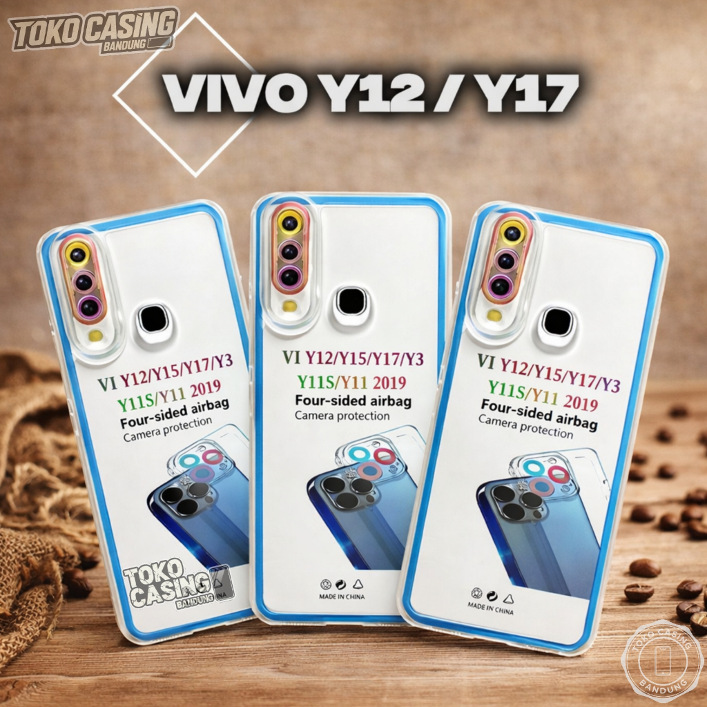 Vivo Y17 Clear Case (1902) (V1902) Y15 (1901) Vivo Y12 (V1904) Y12i (PD1930F) Y11 (1906) เคสธรรมดา