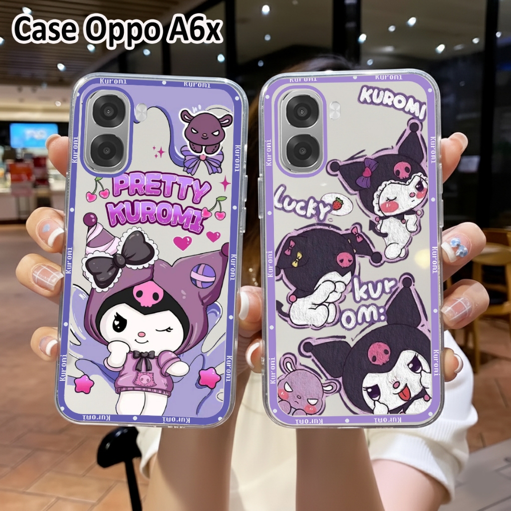 เคสใส Oppo A6x A6 Pro A17 A17k A18 A60 A54 A15 A57 2022 A53 A16 A5 2020 A5x A3x A5 2025 N 1784