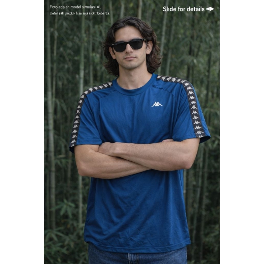 เสื้อเจอร์ซีย์ K*PPA 0R1 ไซส์พอดี XL / L oversize (P73 x L57)