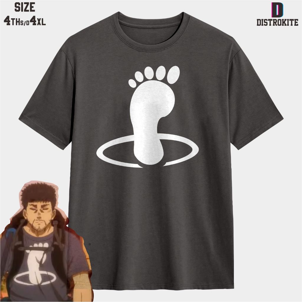 KATUN Distrokite Futari Solo อะนิเมะเสื้อยืด Camp สําหรับ Two Gen Kinokura คอสเพลย์ Tapak Kaki DPN ว