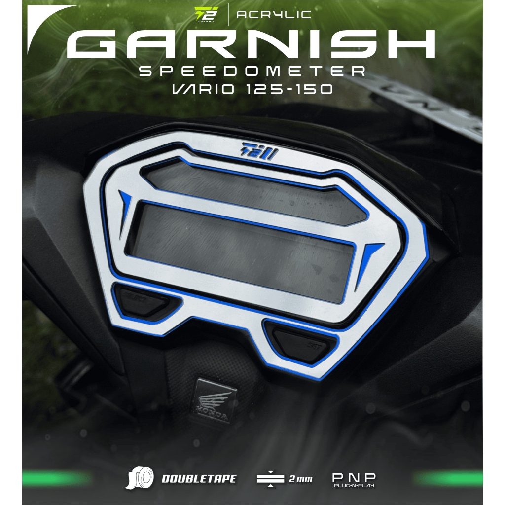 Garnish Speedometer VARIO 125/150 อุปกรณ์เสริมใหม่ฝาครอบ Speedometer Vario วัสดุอะคริลิค