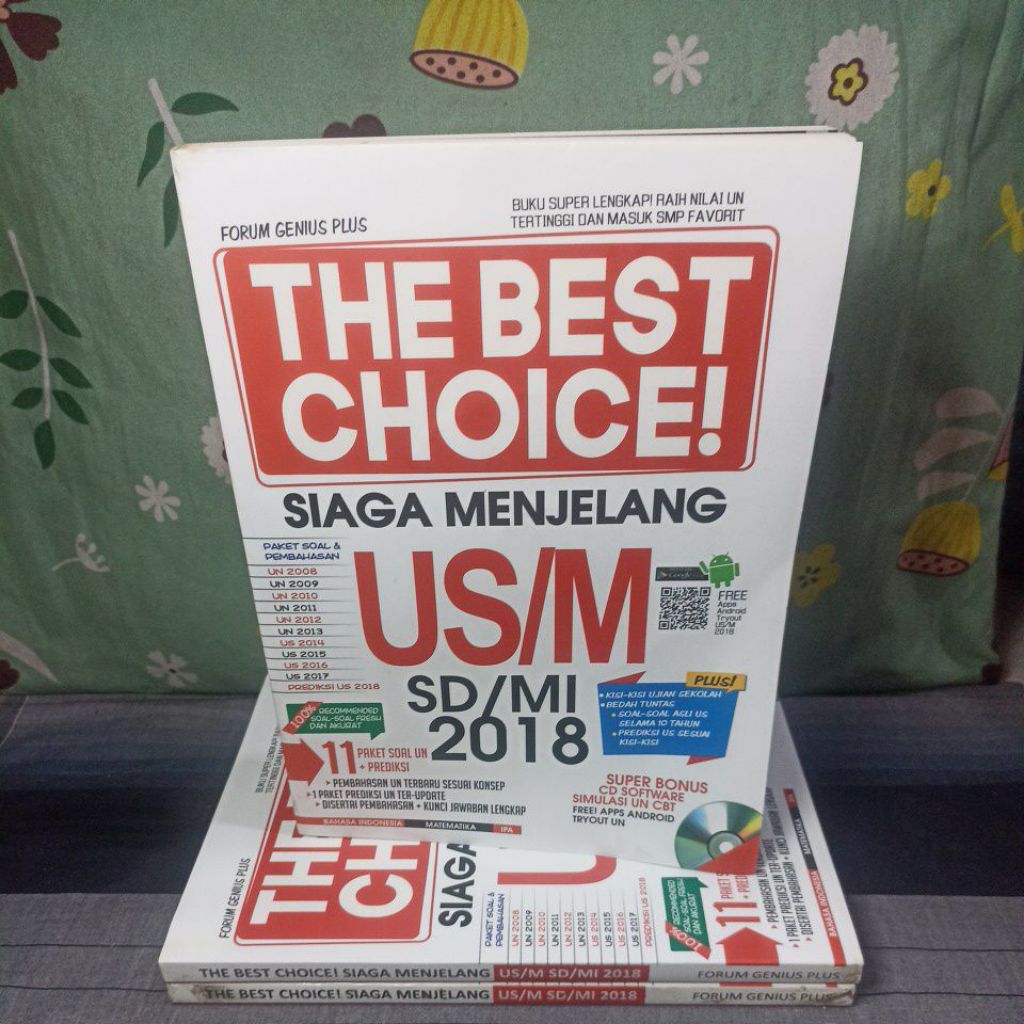 หนังสือ EDUCATION OF PRACTICE QUESTIONS / THE BEST CHOICE US/M SD&MI / ORIGINAL