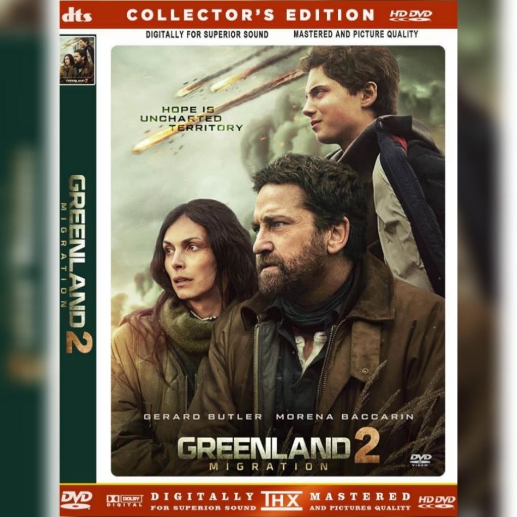 GREENLAND 2 MIGRATION MOVIE CASSETTE 2026 - LATEST - HD