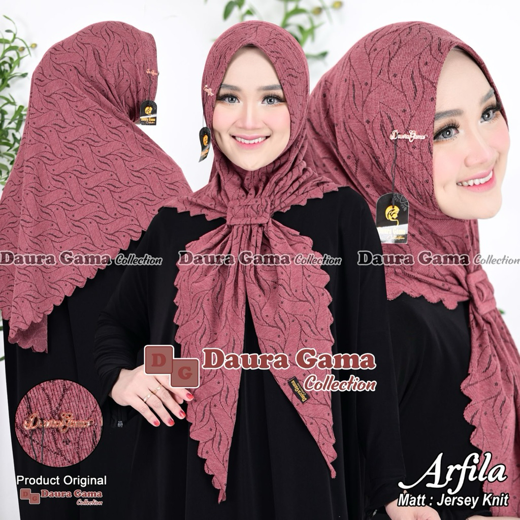 Rizkihijab- ARFALA สามเหลี่ยมทันทีเลเซอร์แผ่นโฟมมุสลิม headscarf Instant hijab dauragama