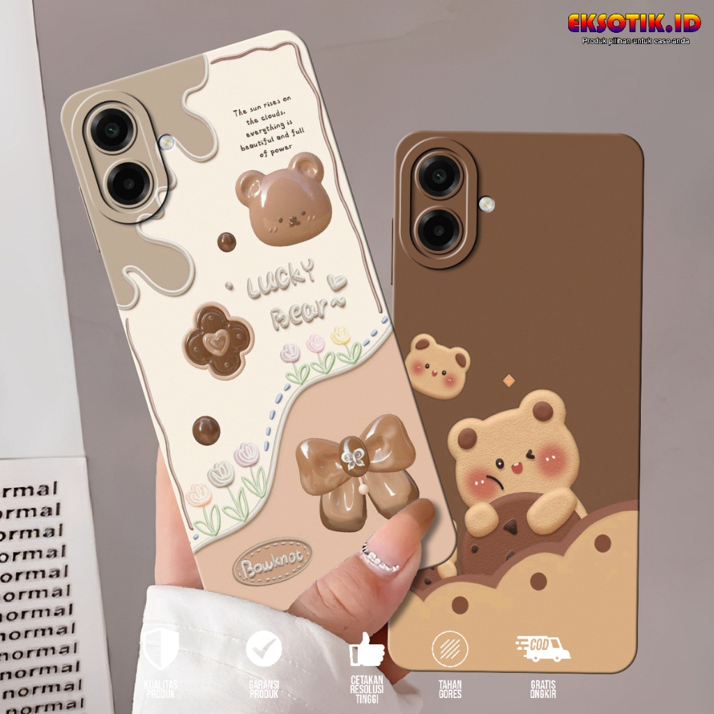 เคส SAMSUNG A07 - เคสโทรศัพท์ SAMSUNG A07 - เคสแฟชั่นล่าสุด - SAMSUNG A07 Silicone - Cool Cute Motif