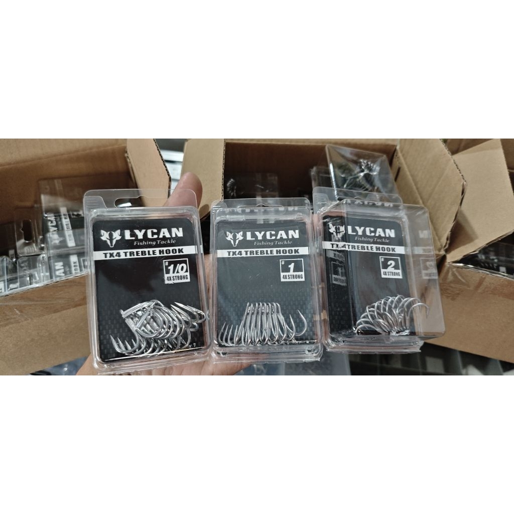 ตะขอเสียงแหลม Lycan TX4 4X ความแข็งแกร่ง