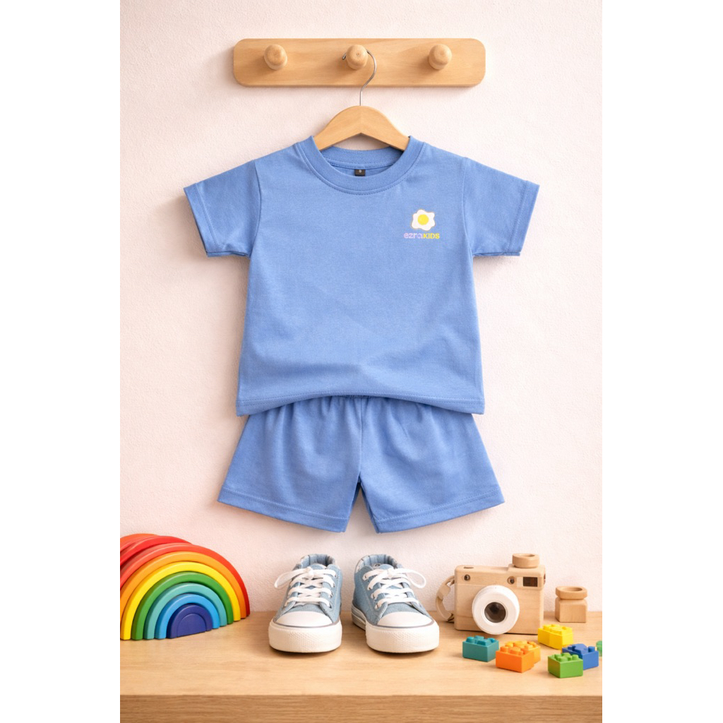KATUN Ezra Kids Childrens T-Shirt Set อายุ 1-4 Years Made of 24s Combed Cotton